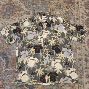 Vintage REYN SPOONER San Francisco Giants Hawaiian Button Up